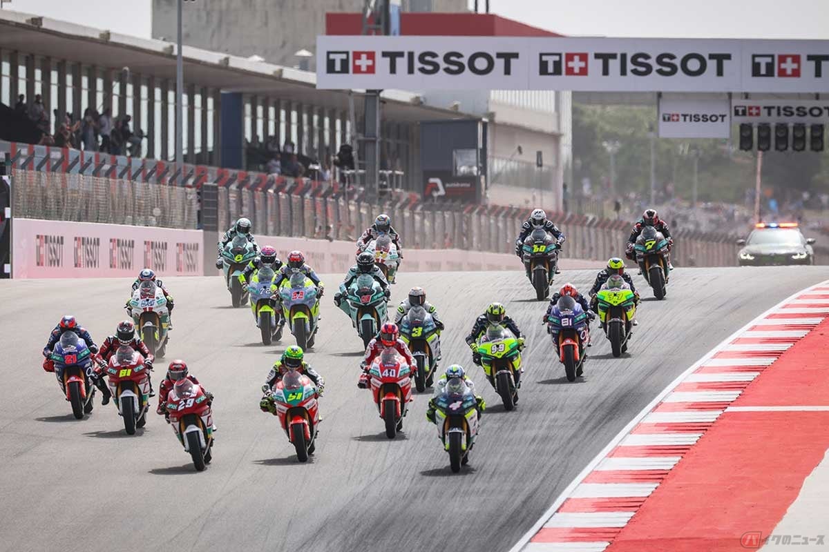 MotoEに参戦するのは18名のライダー