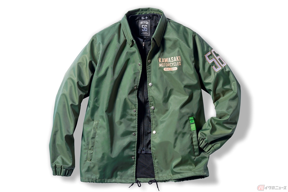 カワサキ×56design ライディングコーチジャケット