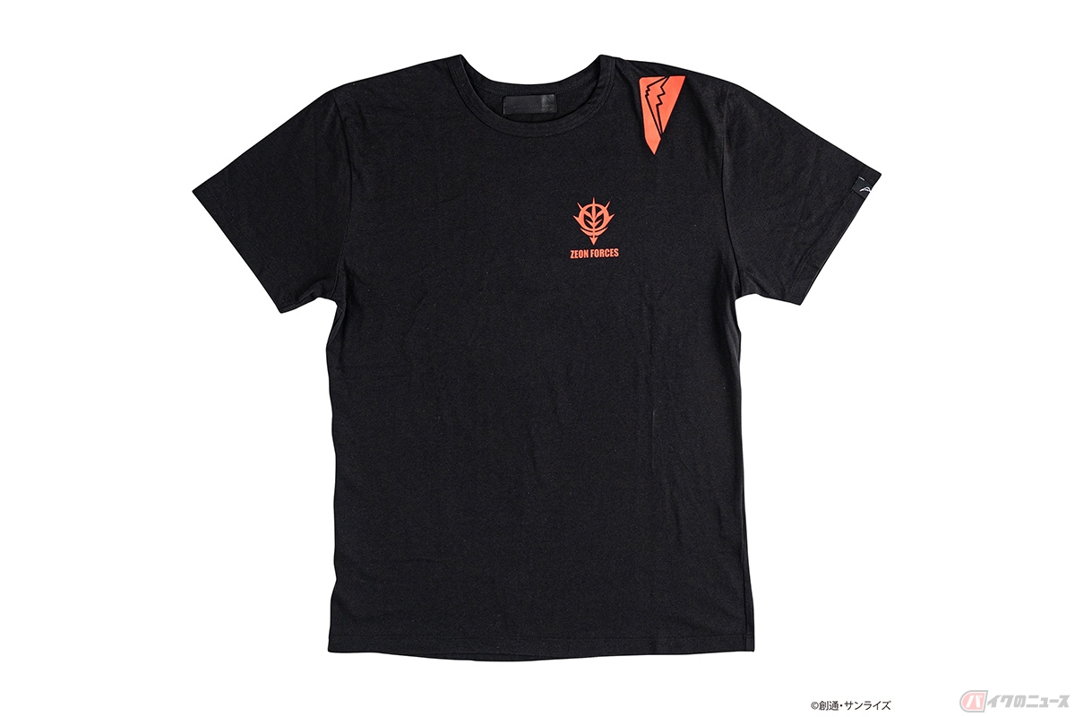 STRICT-G KUSHITANI「機動戦士ガンダム」フローTシャツ／RED COMETモデル(ブラック)