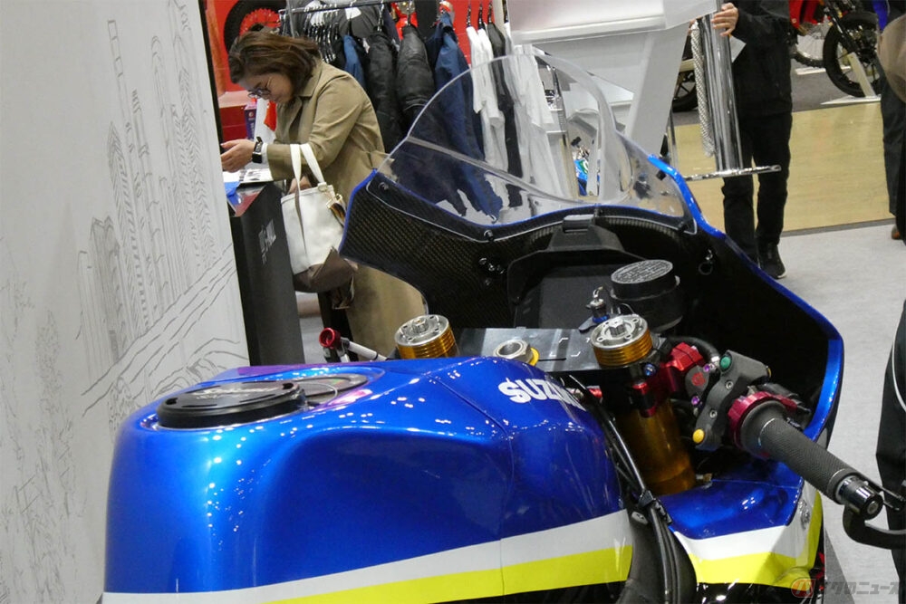スズキがチームスズキCNチャレンジとして鈴鹿8耐に投入する「GSX-R1000R ヨシムラ SERT EWC CN 仕様」