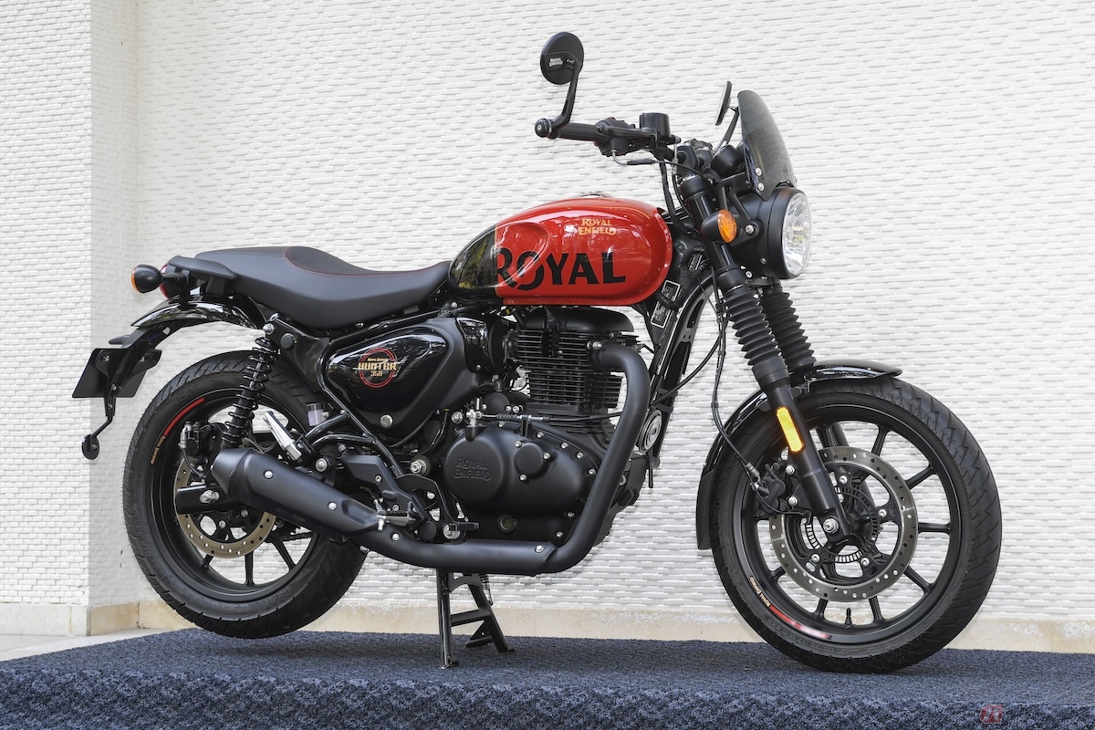 ロイヤルエンフィールド「ハンター350」純正オプション装備車両