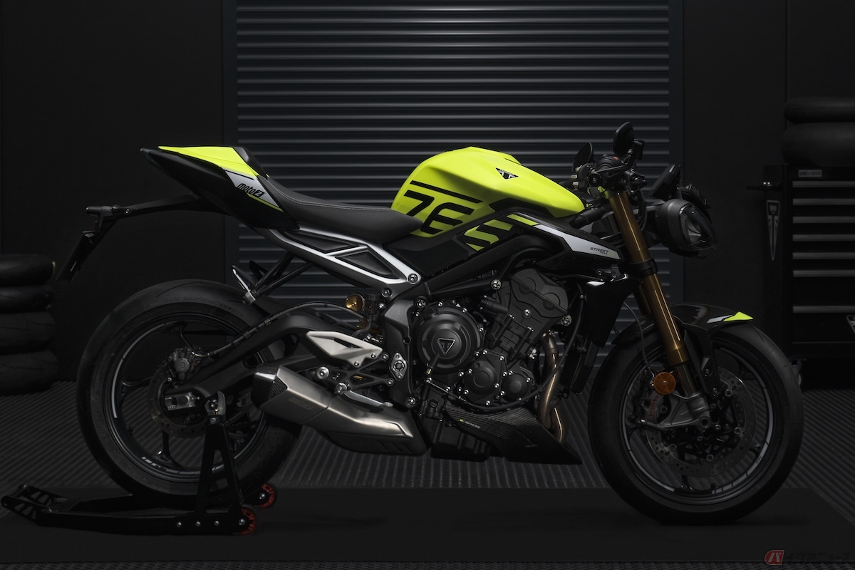 新型STREET TRIPLE 765 Moto2 EDITION