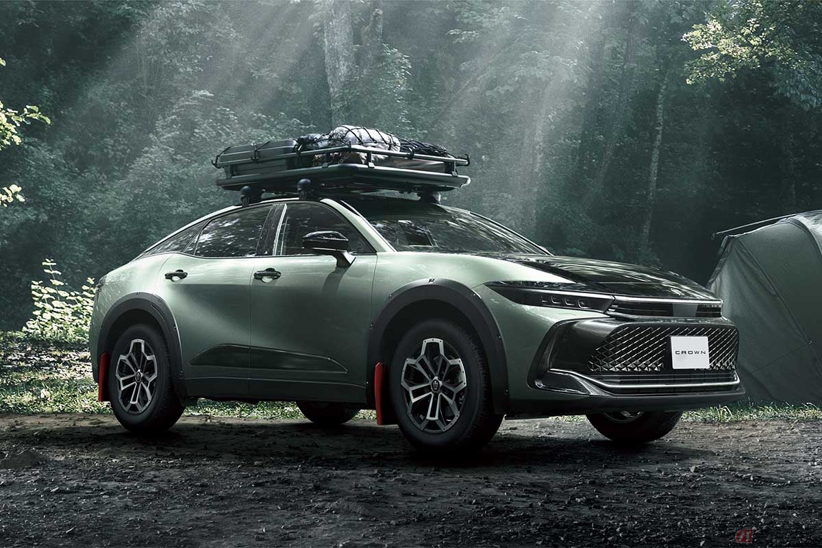 トヨタ新型「クラウン」 特別仕様車 CROSSOVER RS“LANDSCAPE”（2.4Lターボハイブリッド車）