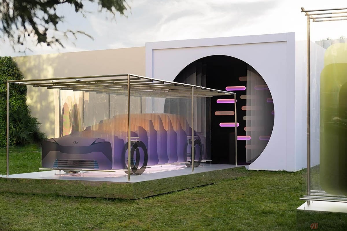 レクサスが「ミラノデザインウィーク2024」に出展! 次世代モビリティの未来を表現する没入型体験アートを展示 バイクのニュース