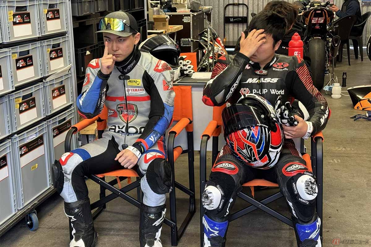 今回のプライベートテストに参加した川﨑祥吾選手(左)と大久保光選手(右)