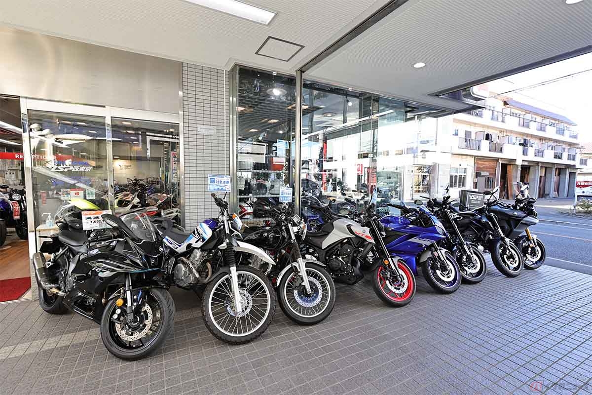 レンタルバイクを愛車購入前の試乗車として使用する事も可能