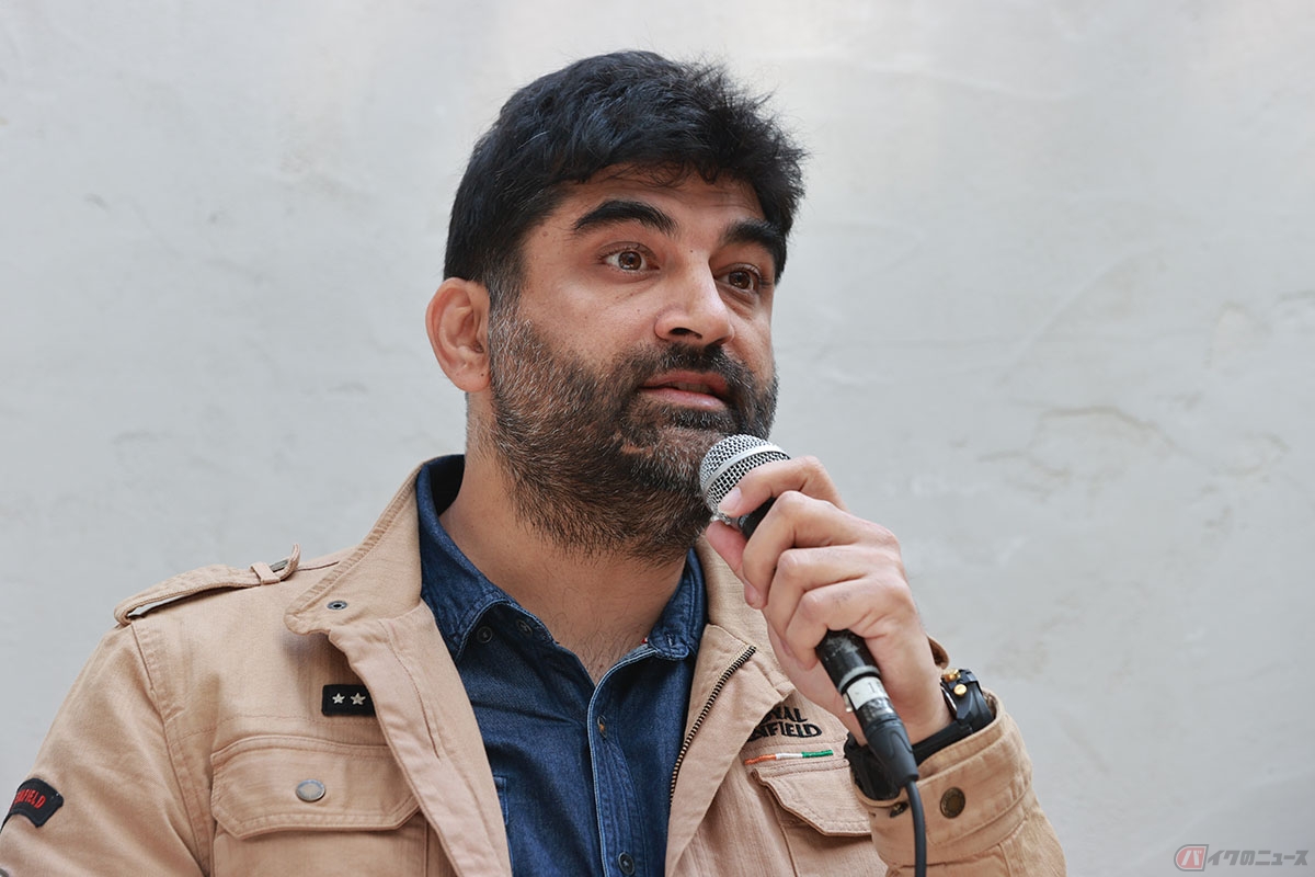 ロイヤルエンフィールド／アジア太平洋地区事業責任者Anuj Dua（アヌージ・ドゥア）氏