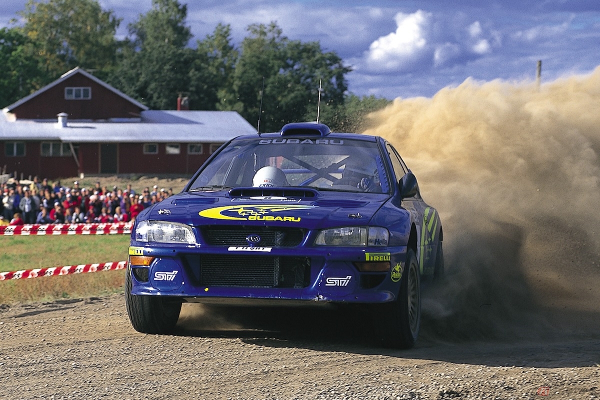 インプレッサは、1990年代のWRCで活躍した(写真提供:SUBARU)