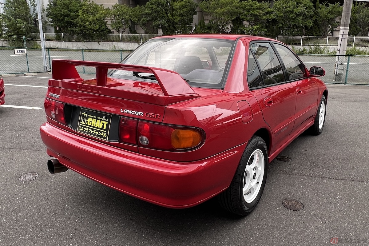 グラベルで勝つためだけに生を受けた「ランサーエボリューションII」(写真提供:M:CRAFT)