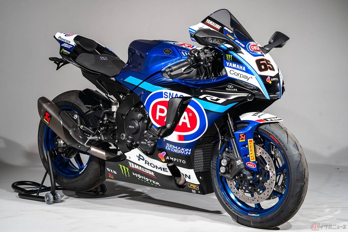 ヤマハに移籍したジョナサン・レイ選手の限定レプリカモデル「YZF-R1"JR Replica"」