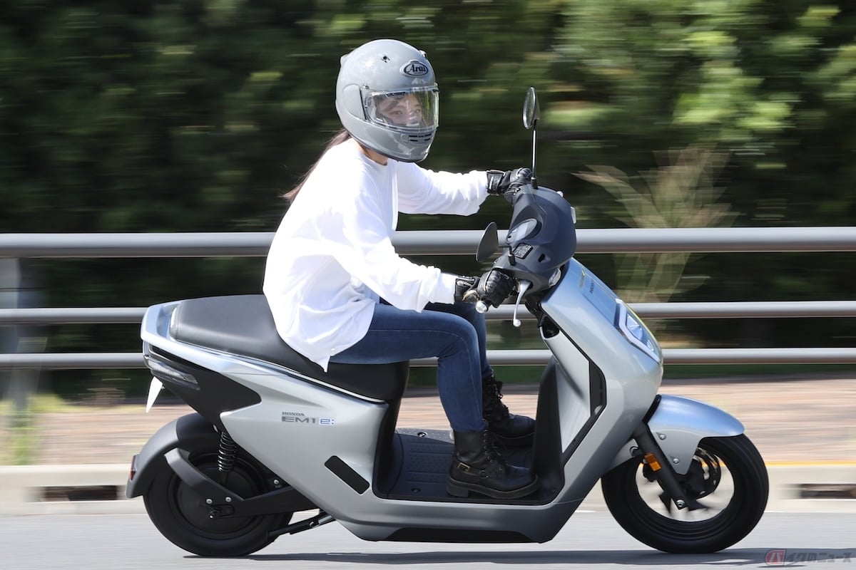 ホンダの原付一種電動スクーター「EM1:e」