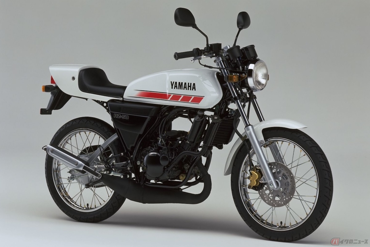 国内向けのモデルとして最後まで生産されていた2ストスポーツモデル「RZ50（2000型）」