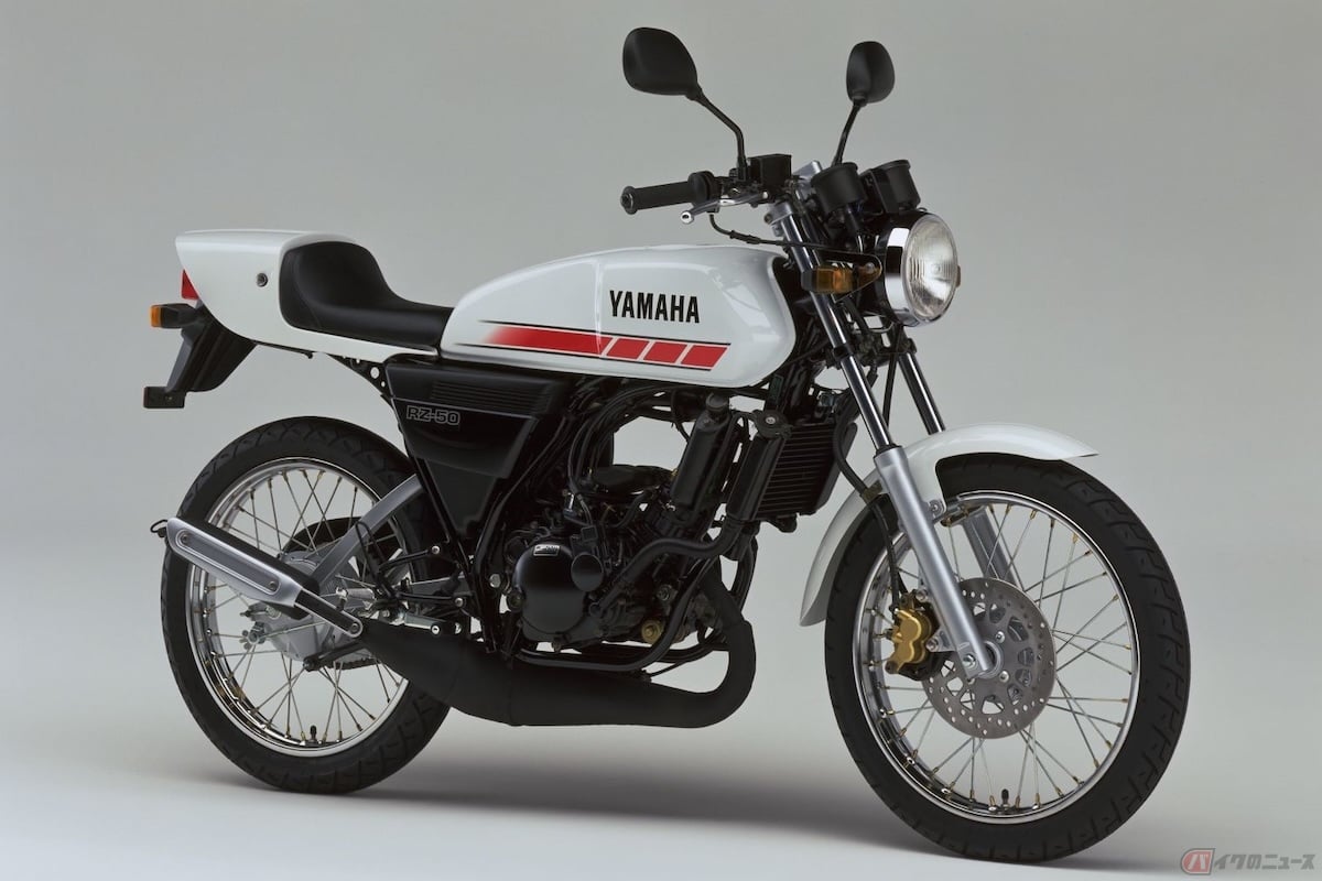 国内向けのモデルとして最後まで生産されていた2ストスポーツモデル「RZ50(2000型)」