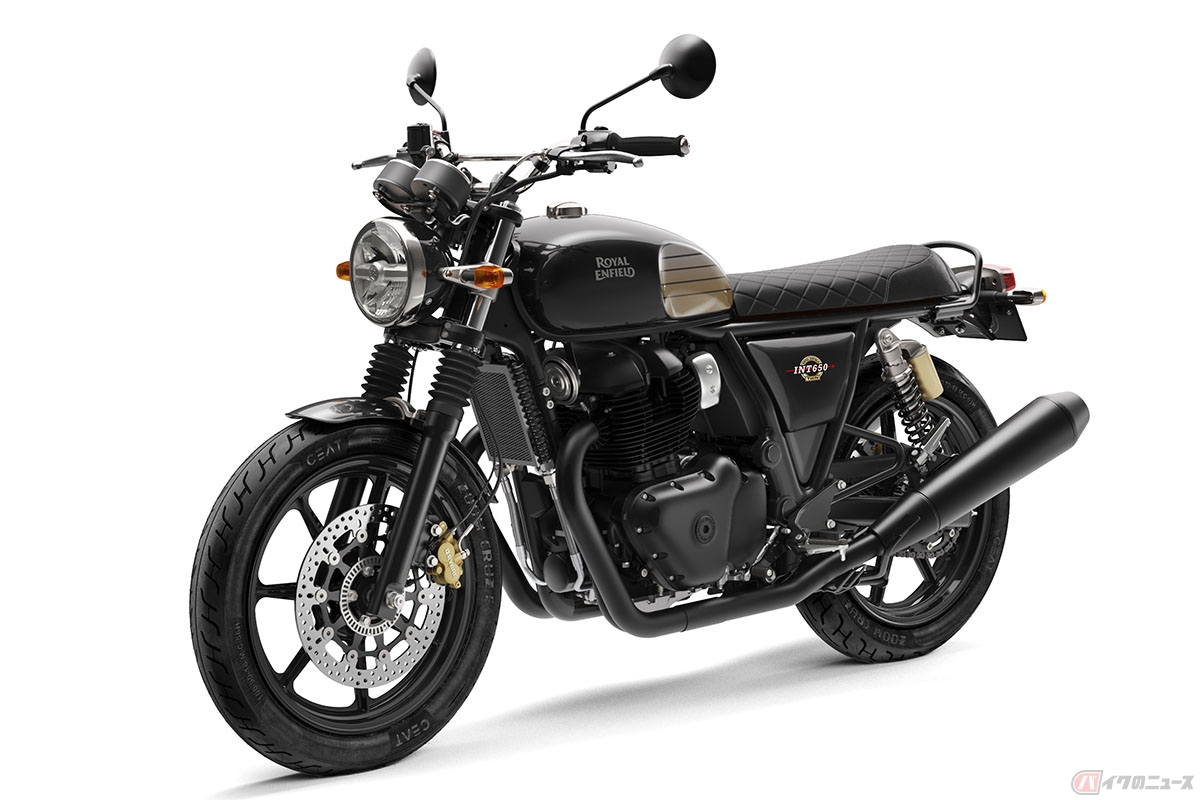 ロイヤルエンフィールド「INT 650」Darkグレード／Black Ray