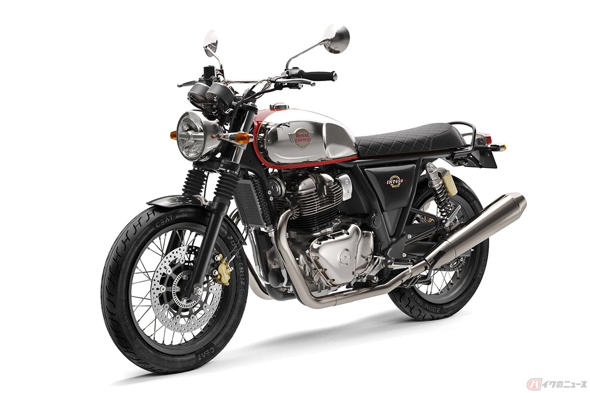 ロイヤルエンフィールド「INT 650」最高級グレードのスペシャル(Mark2)