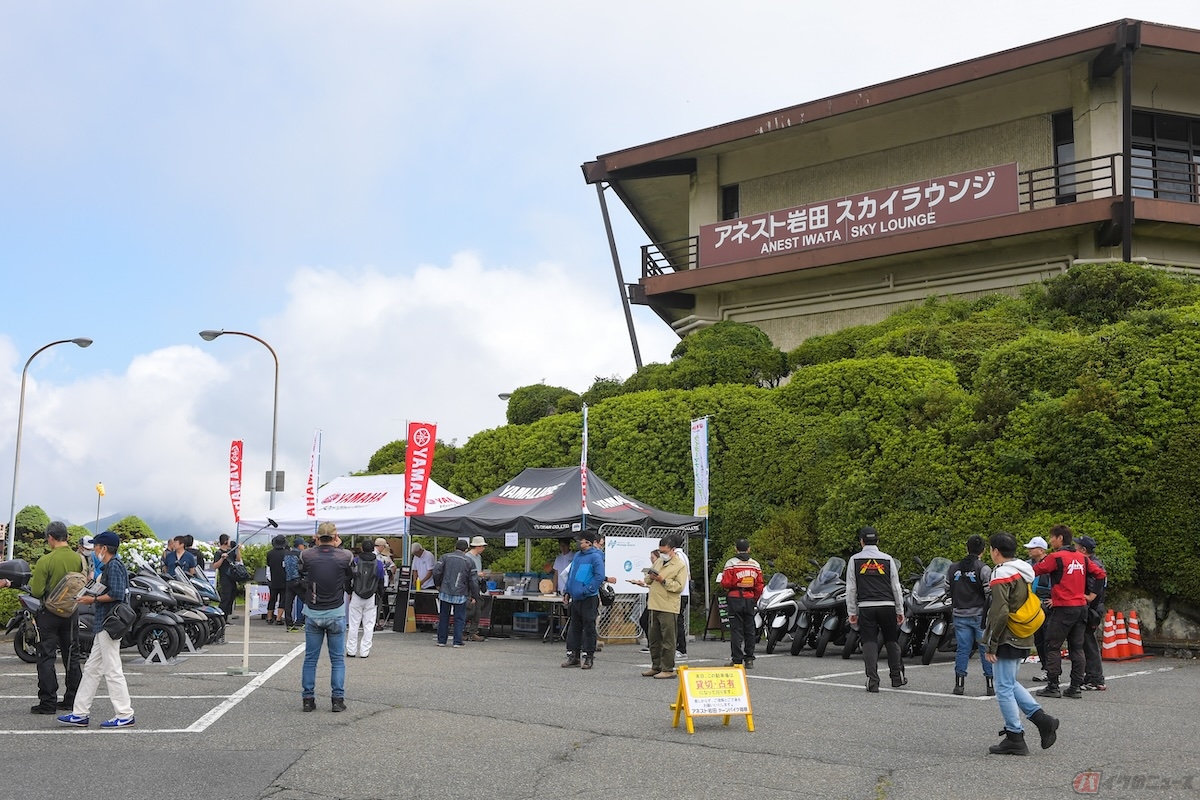 イベント会場などでたびたび利用されている箱根ターンパイク
