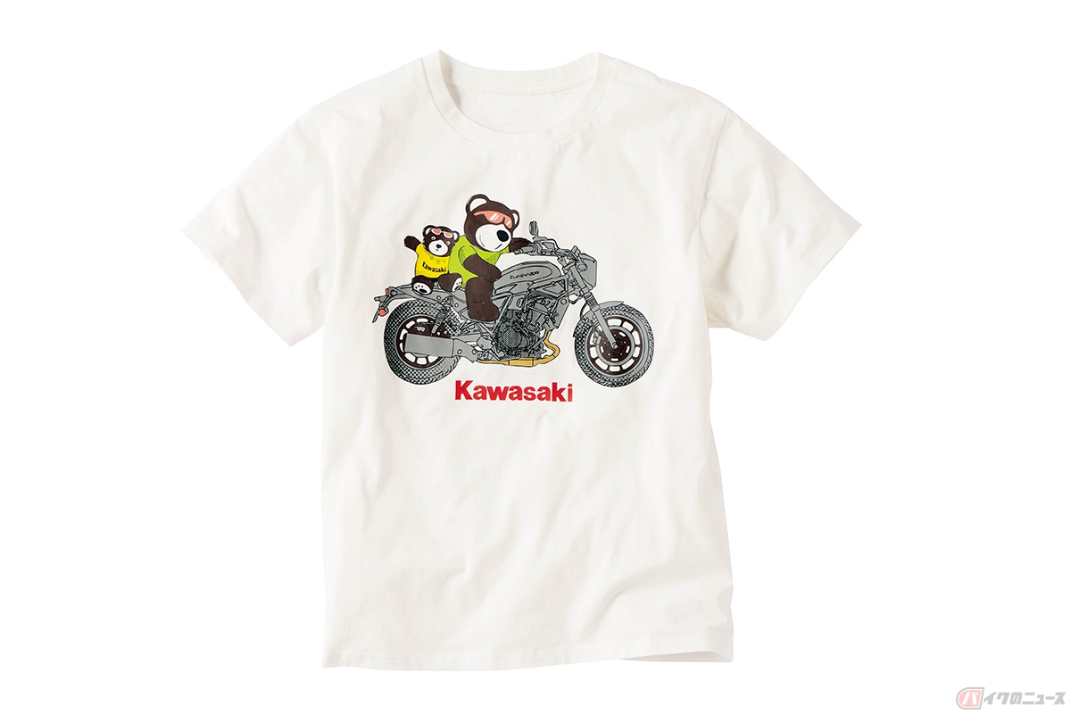 カワサキ タンデムスターベアーTシャツ