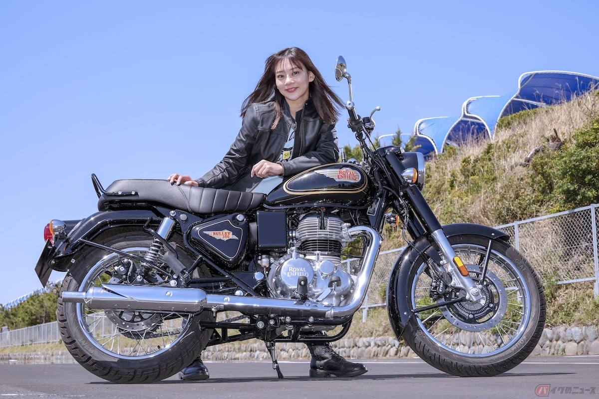 日本自動車輸入組合(JAIA)でロイヤルエンフィールドのBULLET 350に試乗しました