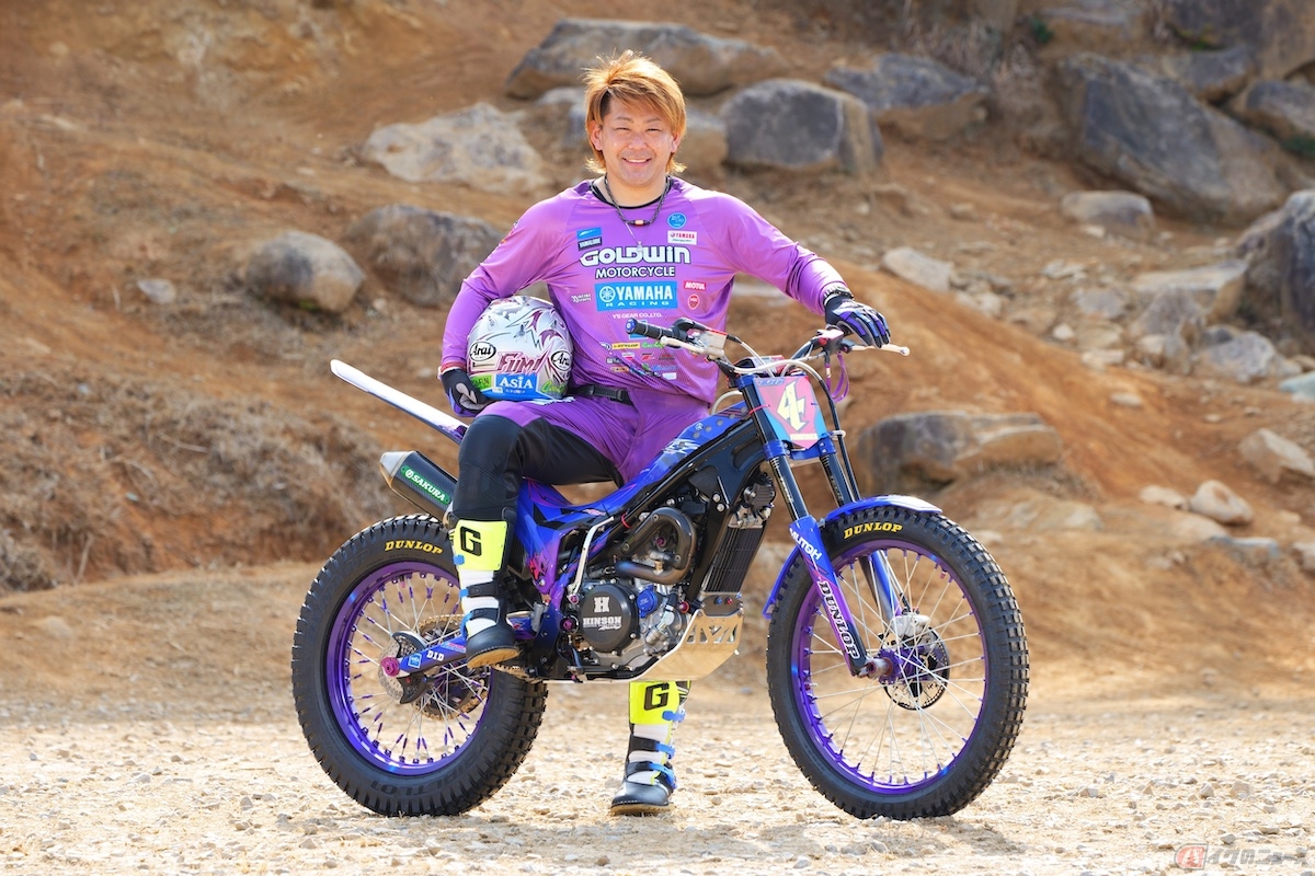 FNGカップを主催するTeam NOZAKI YAMALUBE YAMAHA 野﨑史高選手