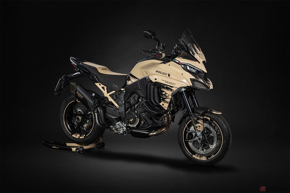 マッシモ ボットゥーラ用ドゥカティ ウニカ「ムルティストラーダ V4 パイクス ピーク デザート」