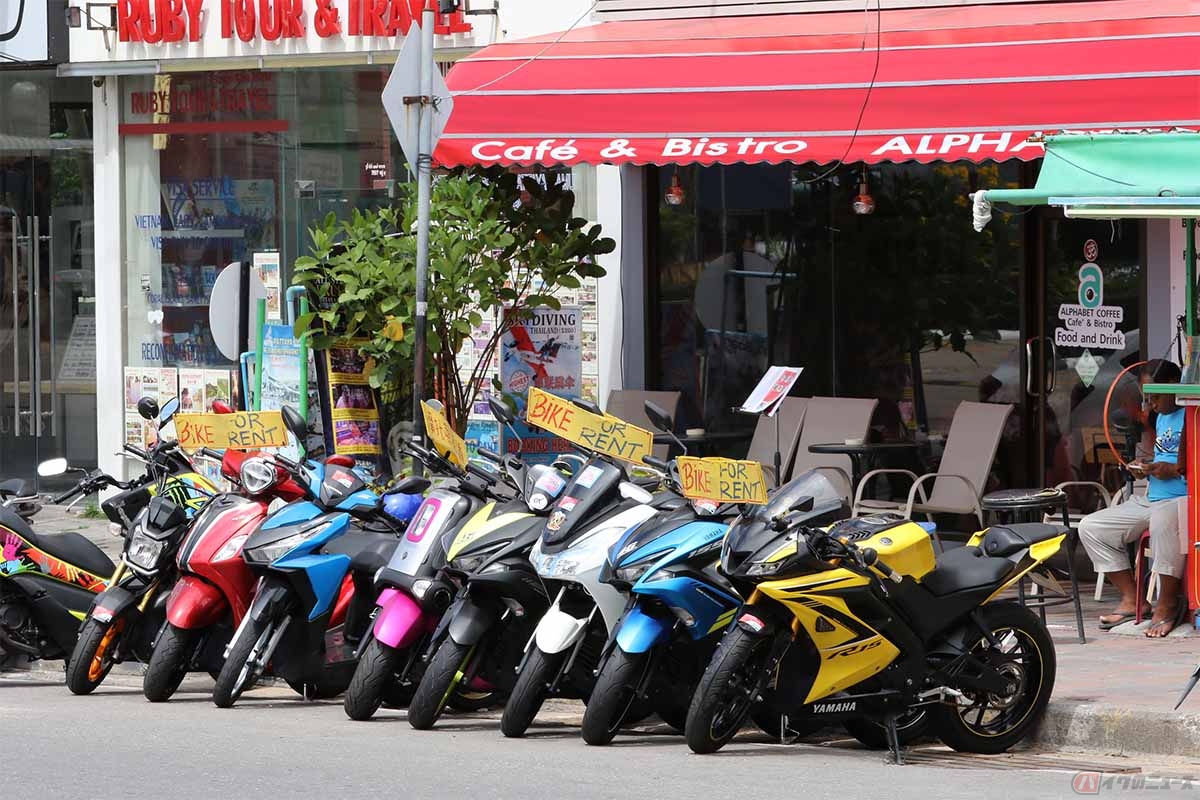 東南アジアでバイクが普及している理由は、主食となる米が育ちやすい為