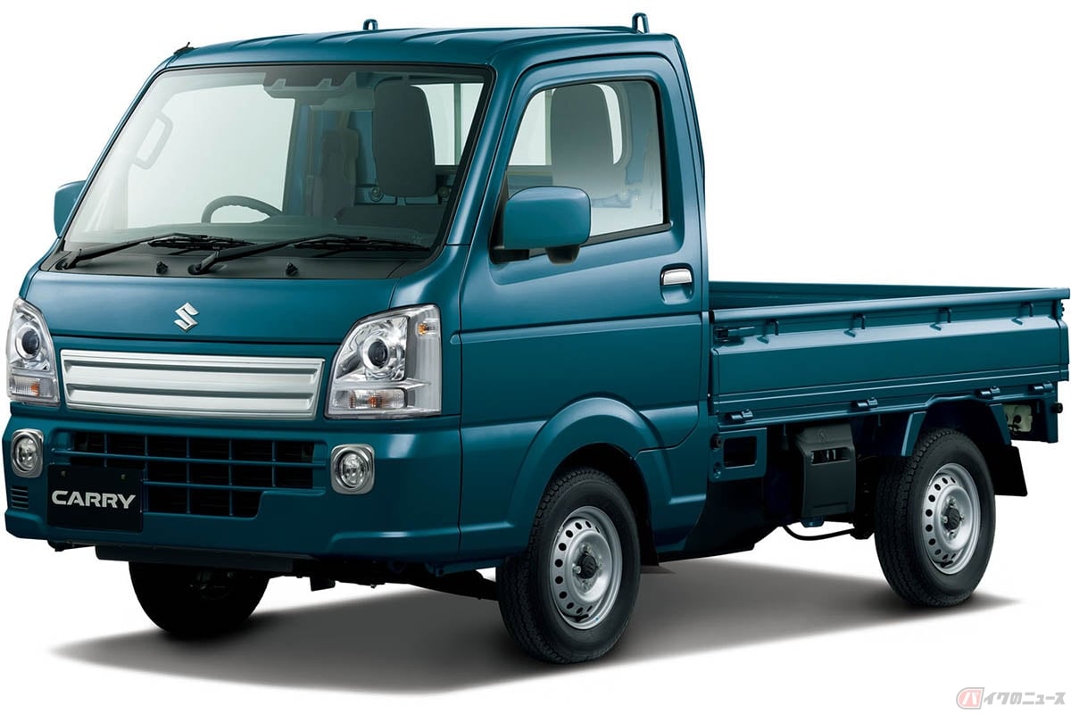 スズキ新型「キャリイ」 KX/デニムブルーメタリック