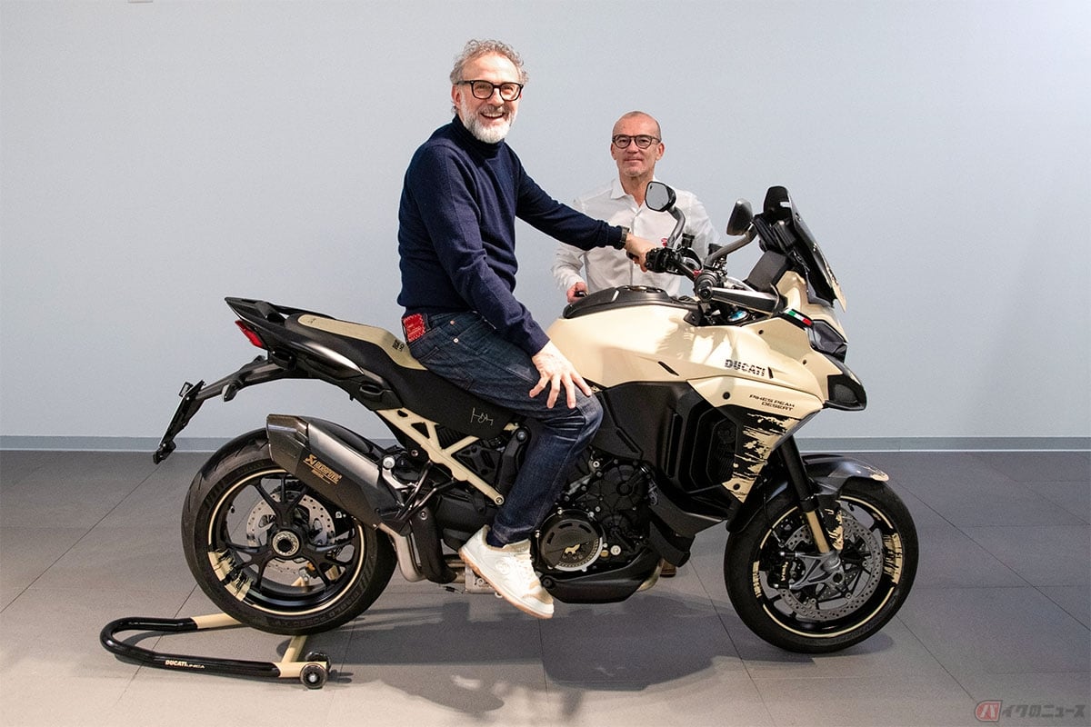マッシモ ボットゥーラ用ドゥカティ ウニカ「ムルティストラーダ V4 パイクス ピーク デザート」