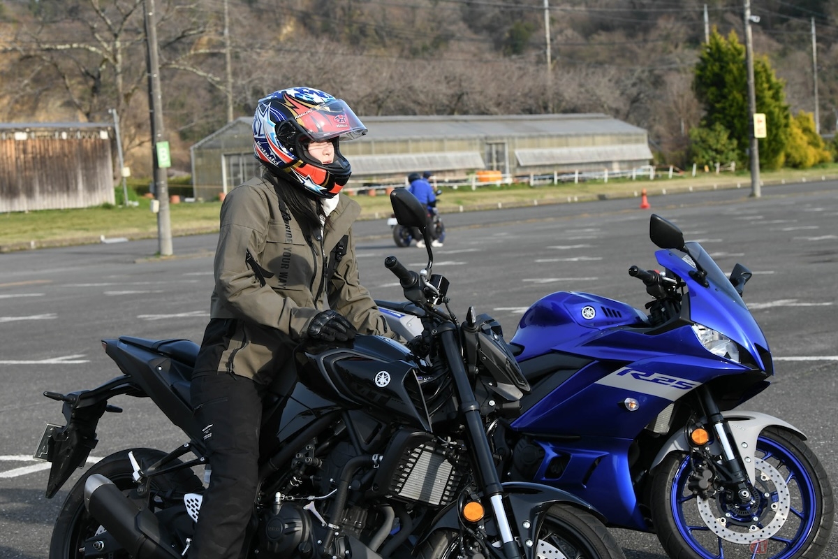 レッスン後に試乗をしたいと思ったのは、前よりもバイクが好きになっている自分に気がついた