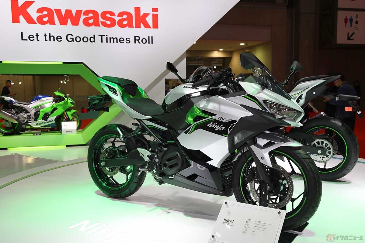 カワサキの電動バイク「Ninja e-1」