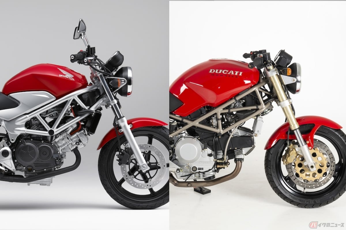 ホンダ「VTR250」/ドゥカティ「モンスター900」
