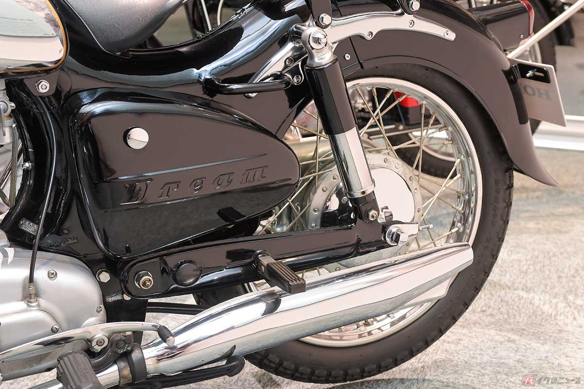 ホンダ「ドリーム号」第2世代は精密メカのオーバーヘッドカムシャフト