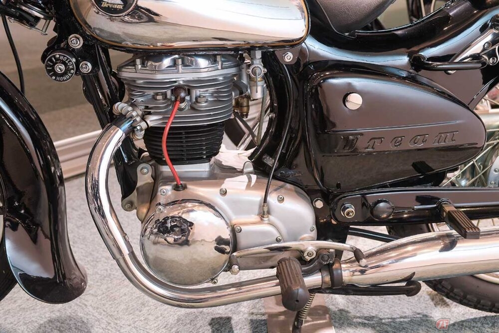 ホンダ「ドリーム号」第2世代は精密メカのオーバーヘッドカムシャフト