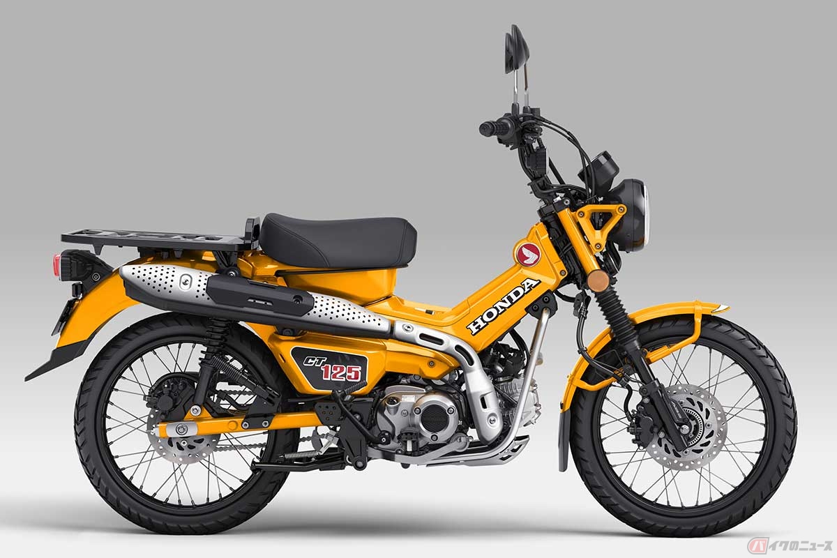 【実車画像】ホンダ「CT125・ハンターカブ」(2023年型)