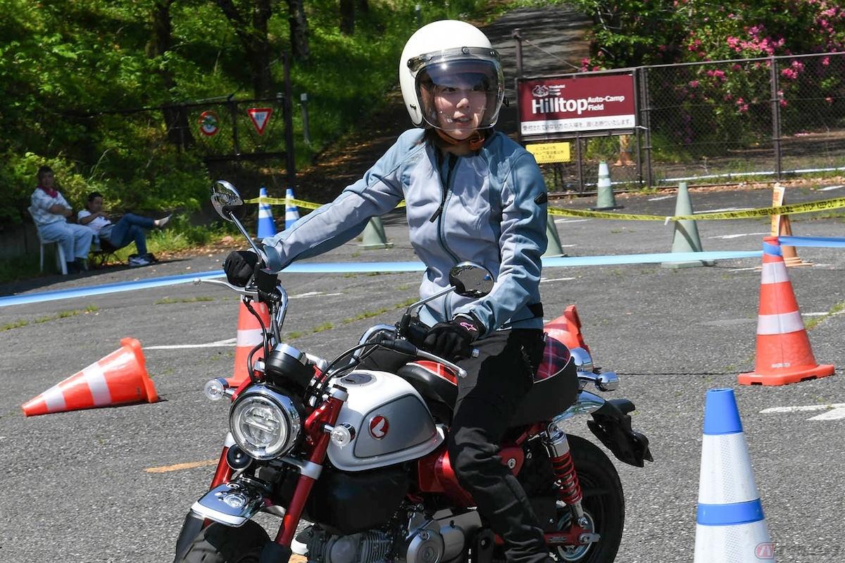 初めてホンダの原付二種レジャーモデル「モンキー125」に試乗しました