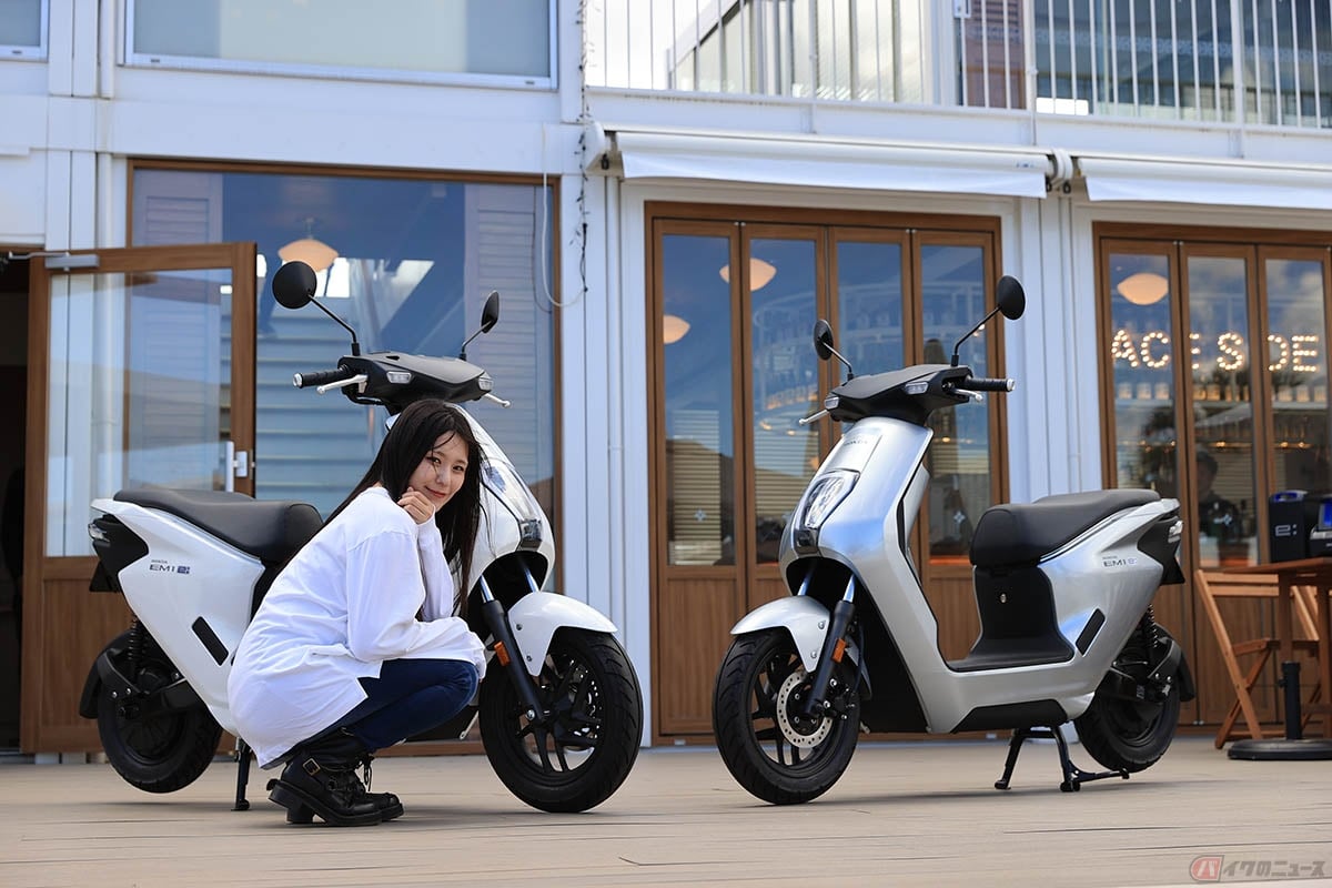 ホンダの一般ユーザー向け電動スクーター「EM1 e:」