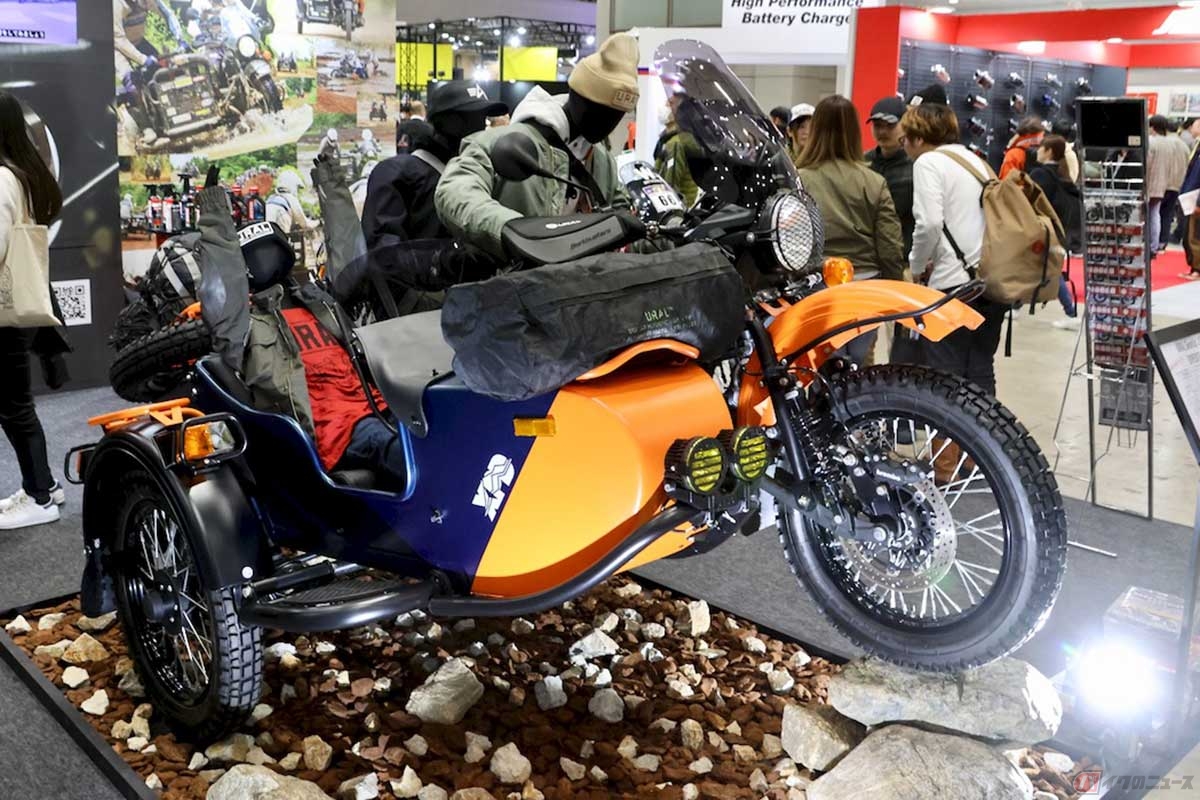 武骨でレトロ感満載のウラル車両に魅力を感じる。『第51回 東京モーターサイクルショー』(2024年3月22日~24日開催)にて
