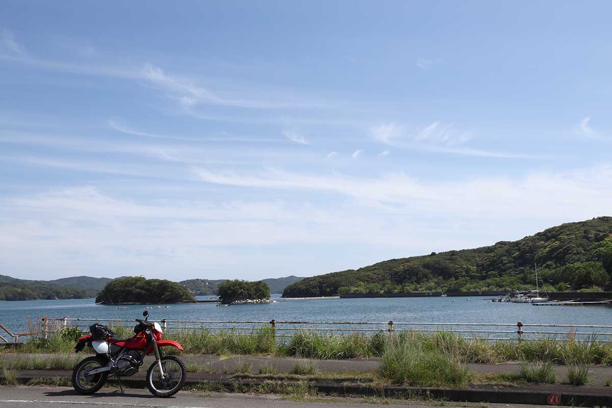 南伊勢町の国道260号線は、海を見ながらのんびり走れる最高のツーリングルート