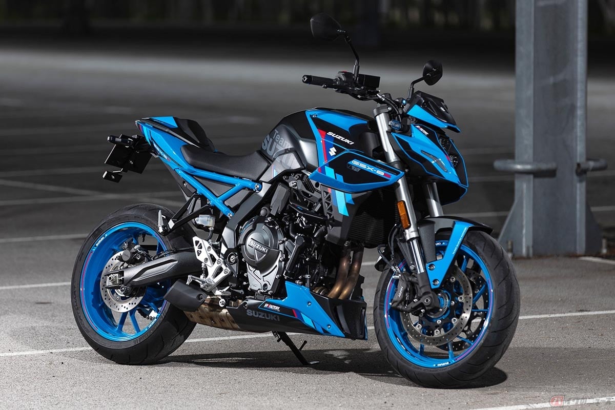 スズキ・フランスが発表した「GSX-8S Team Suzuki」
