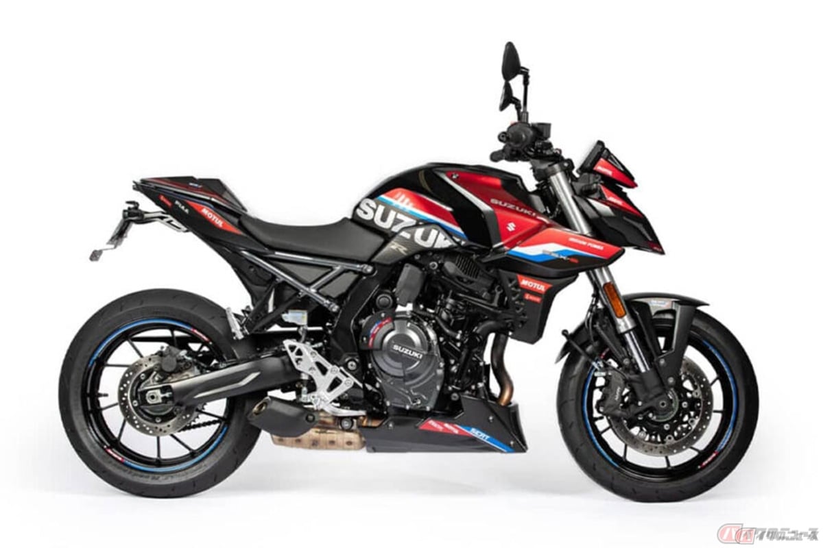 2023年にスズキ・フランスが発表した「GSX-8S SERT」