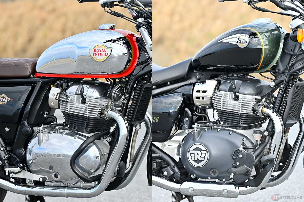 2台でGO!!】同じエンジンを搭載する「INT650」と「スーパーメテオ650