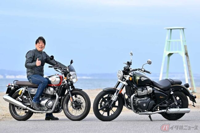 2台でGO!!】同じエンジンを搭載する「INT650」と「スーパーメテオ650