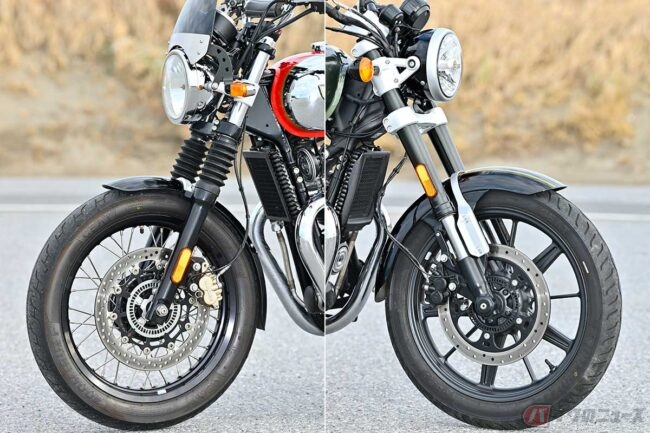 2台でGO!!】同じエンジンを搭載する「INT650」と「スーパーメテオ650