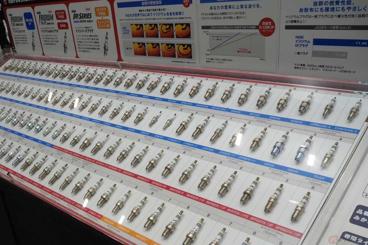 点火プラグには様々な種類があるが、必ずバイクメーカーが指定する品番のモノに交換しよう