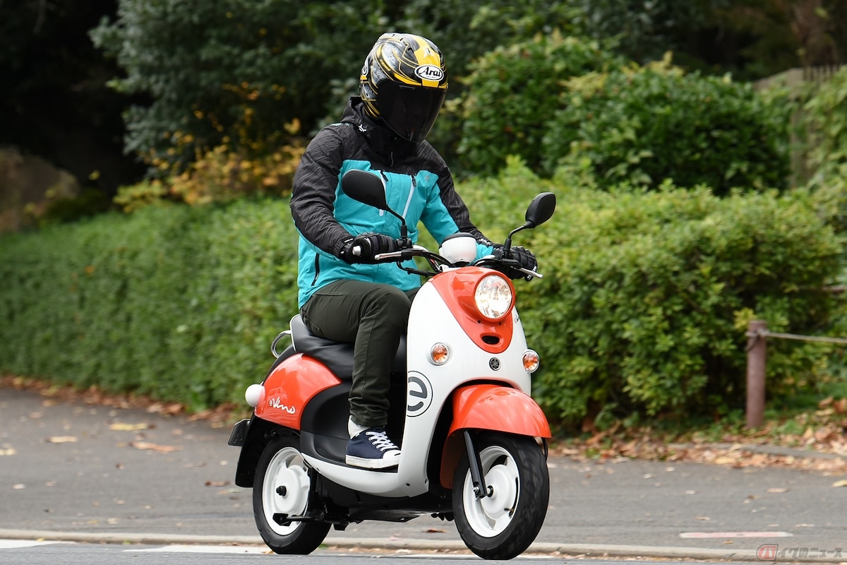 ヤマハの原付一種電動バイク「Eビーノ」の航続距離は32km