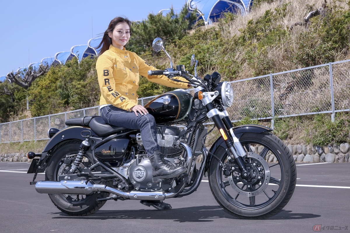 ロイヤルエンフィールド『スーパーメテオ650』の私的イケメン度は、★★★★。星4つ！