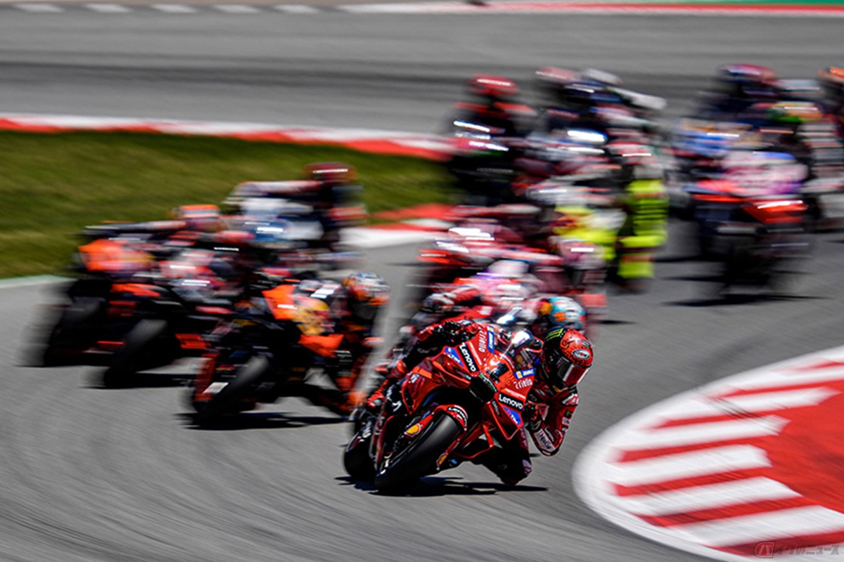 MotoGP第6戦カタルーニャGPの様子