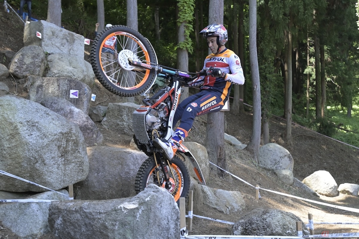 ボウ選手は『Trial２ Class』の選手と比べても圧倒的にスピードが速くて、落ち着きと余裕さえ感じた！