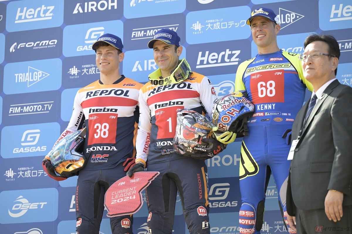 シーズン初戦はRepsol Honda Teamのトニー・ボウ選手、ガブリエル・マルセリ選手が揃って1-2フィニッシュ