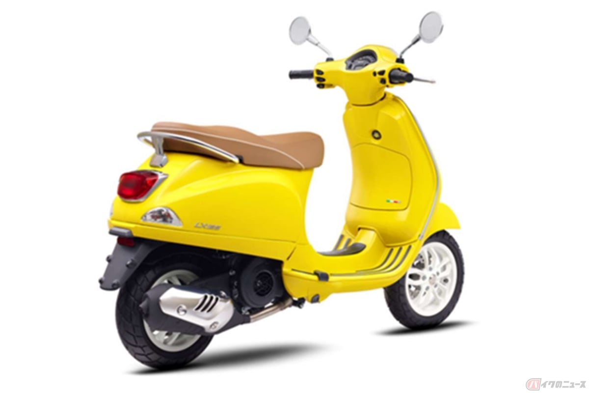 ベスパから登場した「LX 125 ABS」の2024年モデル