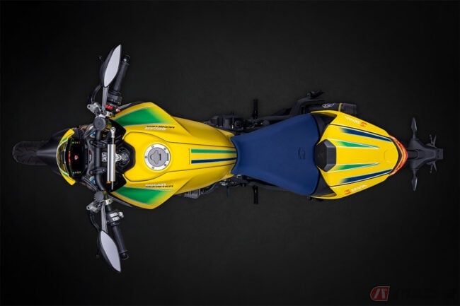 限定341台！ ドゥカティがアイルトン・セナに敬意を表した「モンスター
